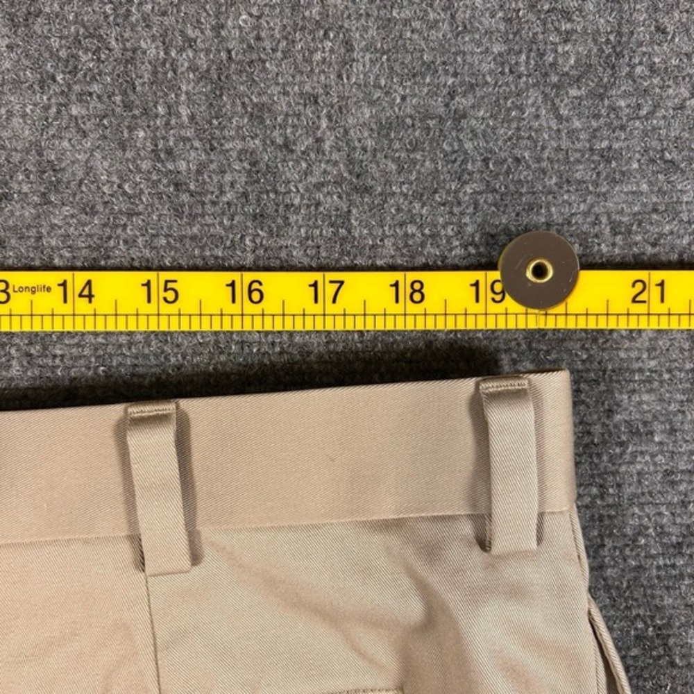 New LL Bean Chinos Mens 40 Tan 100% Cotton Wrinkle Free Classic Fit‎ Dress Pants - Picture 7 of 8